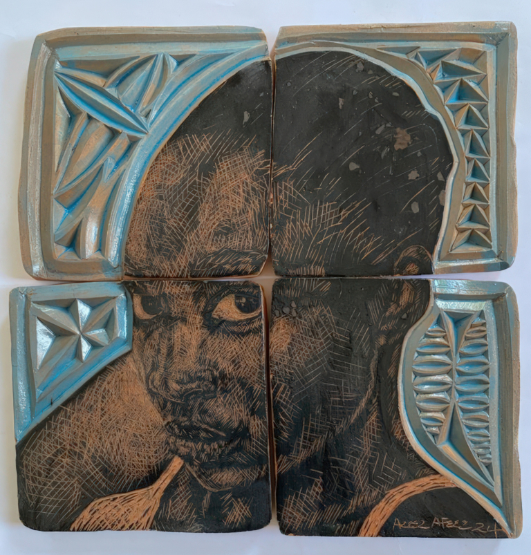Arolakes Gaze by Adeoti Azeez Afeez Moeshen Art Gallery