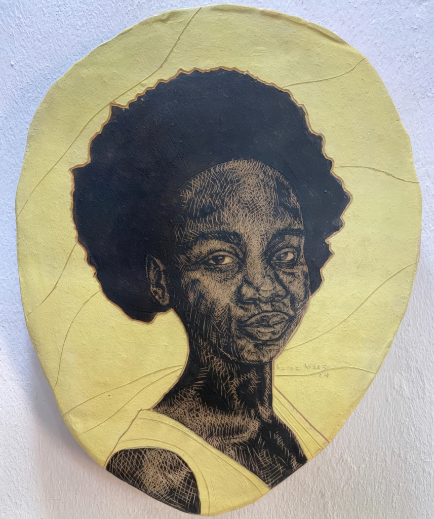 Bloom by Adeoti Azeez Afeez - Moeshen Art Gallery