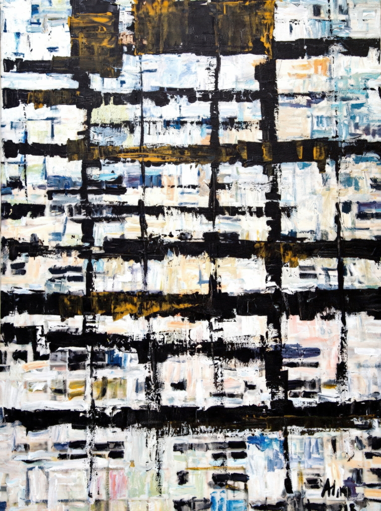 Concrete Jungle 1 By Alimi Adewale at Moeshen Art Gallery