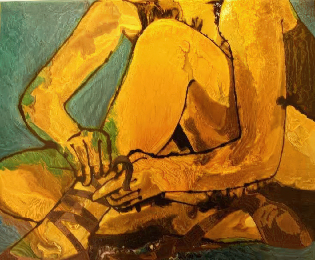 Display Stand by Mohammed Taman - Moeshen Art Gallery Abuja