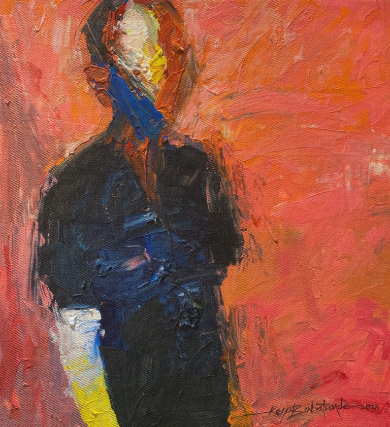 Faceless Existence by Kesa Babtunde at Moeshen Art Gallery