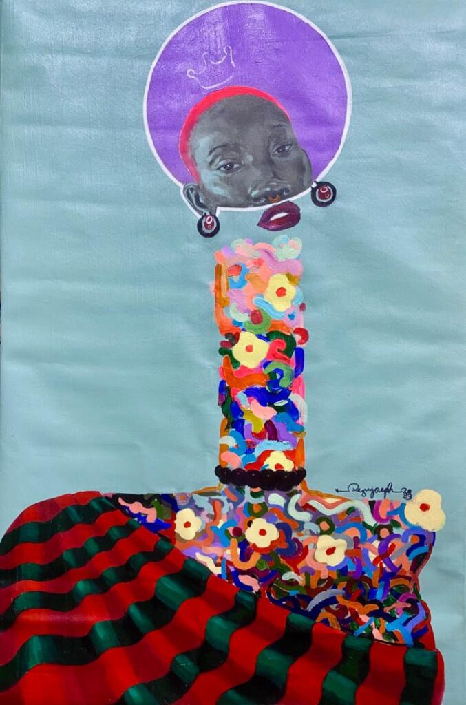 Nobody's ex - Acrylic on Canvas