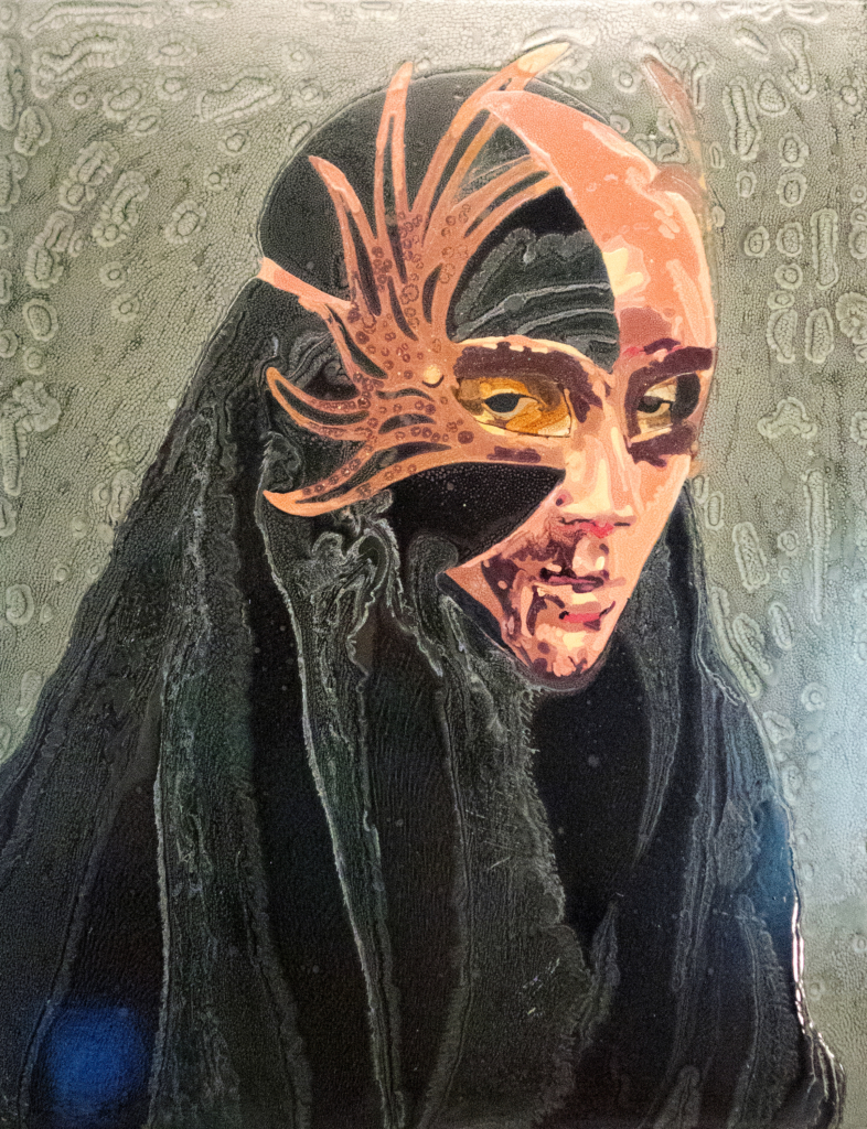 The Mask by Mohammed Taman at Moeshen Art Gallery